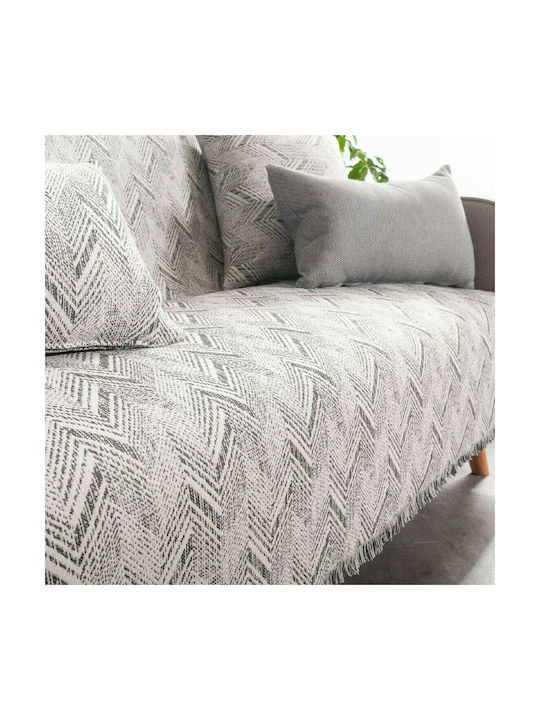 Teoran Decorative Pillow Case Siena 04 Grey 43x43cm.