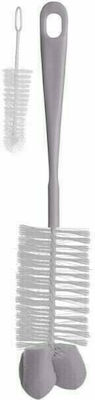 Babyono Cleaning Brush for Baby Bottles Gray 1pcs