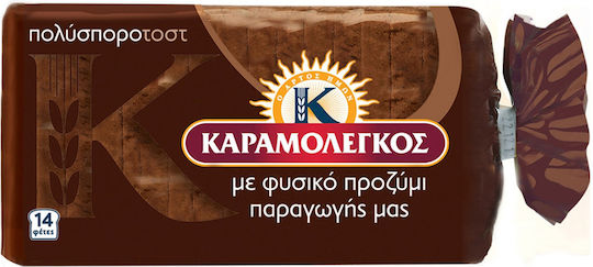 Karamolegos Toastbrot Mehrkorn Vollkorn Mehrkorn Toast 340gr