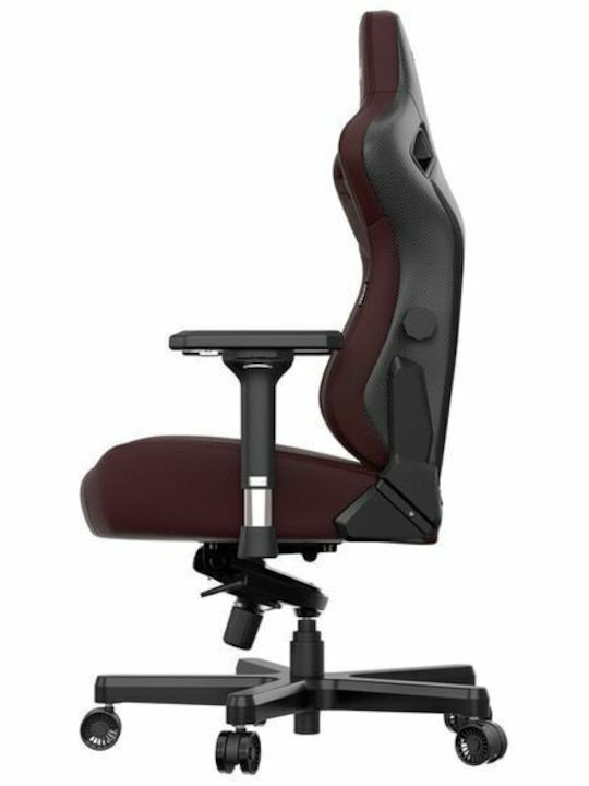 Anda Seat Kaiser 3 XL Καρέκλα Gaming Δερματίνης με Ρυθμιζόμενα Μπράτσα Maroon