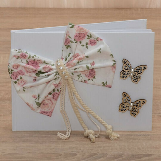Papillon Kids Handgefertigt Gästebuch mit Thema Schmetterling