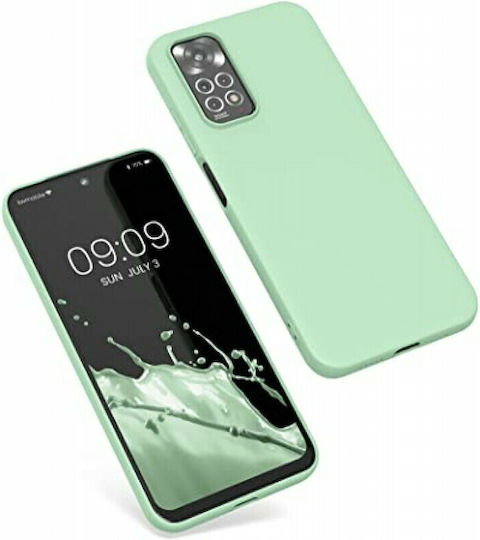 KWmobile Back Cover Silicone Mint Green Matte (Redmi Note 11 / 11S 4G)