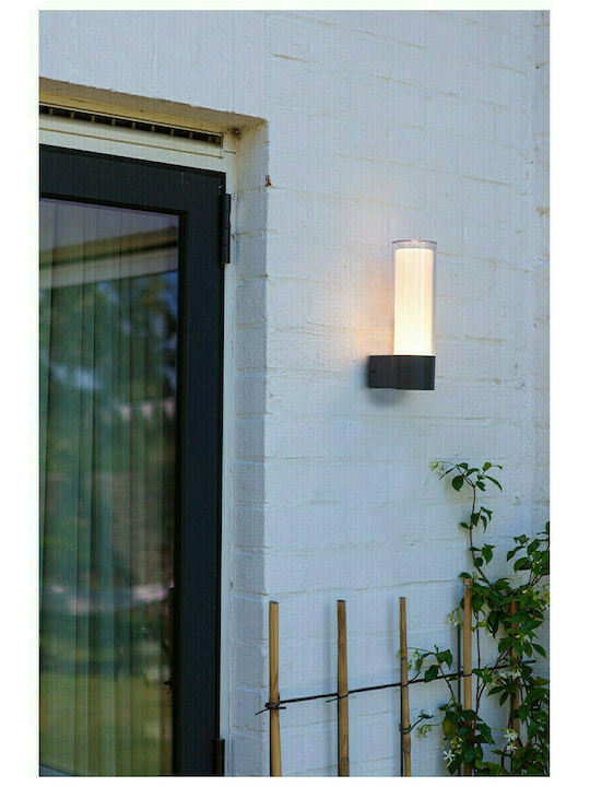 Lutec Dropa Wall-Mounted Outdoor Lantern LED IP44 9.5W with RGB Light 26x11.2x8.2εκ.