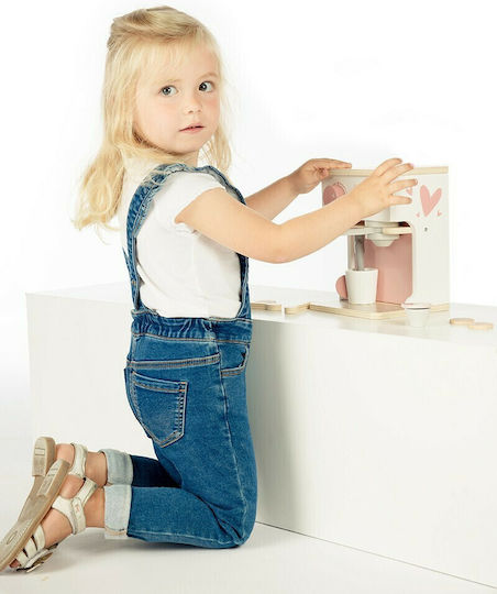 Label Label Holz-Kaffeemaschine Für Kinder Ab 3 Jahren