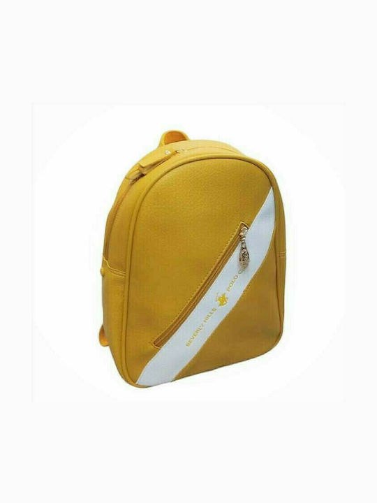 Beverly Hills Polo Club Women's Bag Backpack Yellow