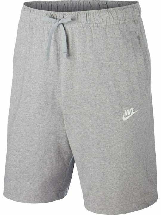 Sportswear Club Αθλητική Ανδρική Βερμούδα Γκρι