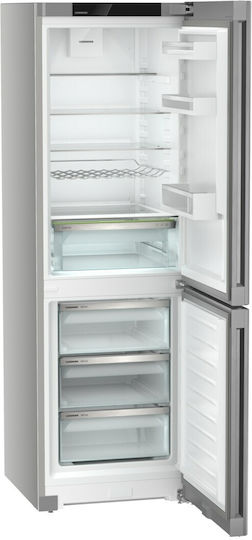 Liebherr Kühl-Gefrierkombination 330Es NoFrost H185.5xB59.7xT67.5cm. Inox Plus