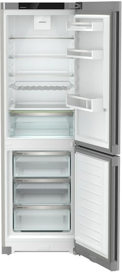 Liebherr Kühl-Gefrierkombination 330Es NoFrost H185.5xB59.7xT67.5cm. Inox Plus