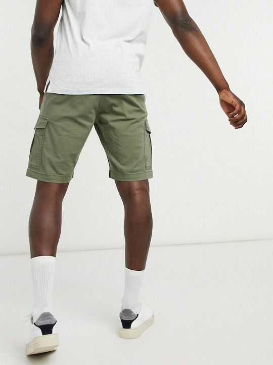 Herrenshorts Cargo Deep Lichen Green