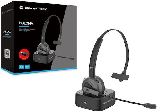 Conceptronic On Ear Multimedia Headphone with Microphone Bluetooth