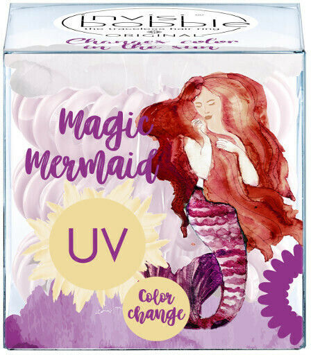 Invisibobble Original Magic Mermaid UV 3τμχ Coral Cha Cha