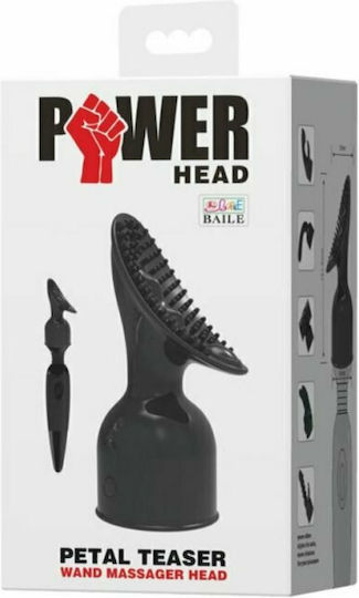 Baile Power Head Interchangeable Wand Massager Head Κεφαλή για Δονητή Black