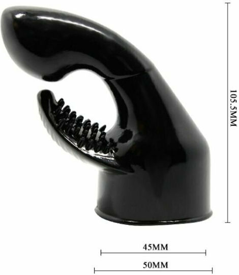 Baile Power Head Interchangeable Wand Massager Head Κεφαλή για Δονητή Black