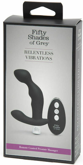 Fifty Shades of Grey Vibrator Anal cu Funcție Wireless Negru