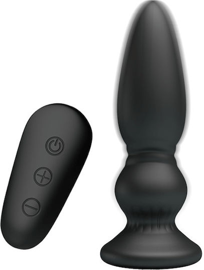 Mr. Play Analvibrator mit kabelloser Funktion Schwarz 12cm