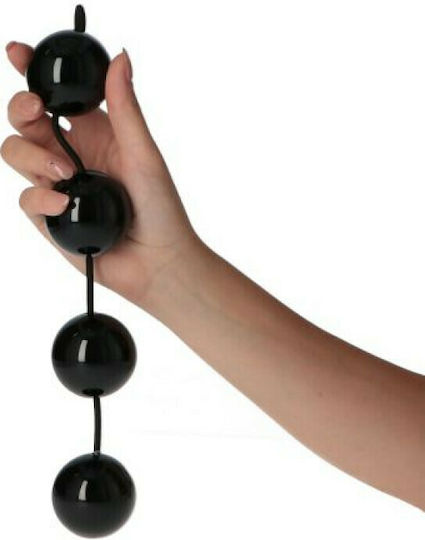 Chisa Novelties Rubicon Anal Balls Anal Beads Black 60cm