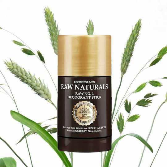 Recipe For Men Raw Naturals No.1 Deodorant in Stick 75ml