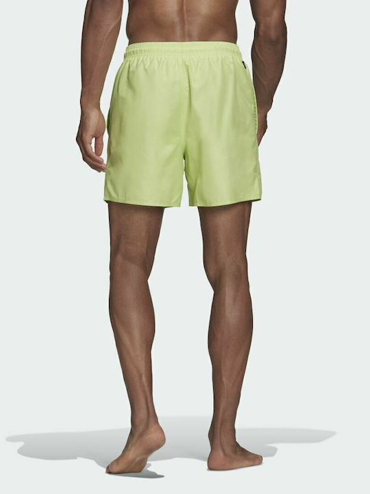 Solid Men's Swimwear Shorts Yellow