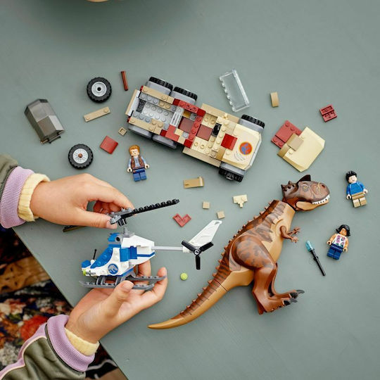 LEGO Jurassic World Carnotaurus Dinosaur Chase Für 7+ Jahre