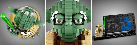 LEGO Star Wars Yoda 41см За 10+ Години 1771 Бройки