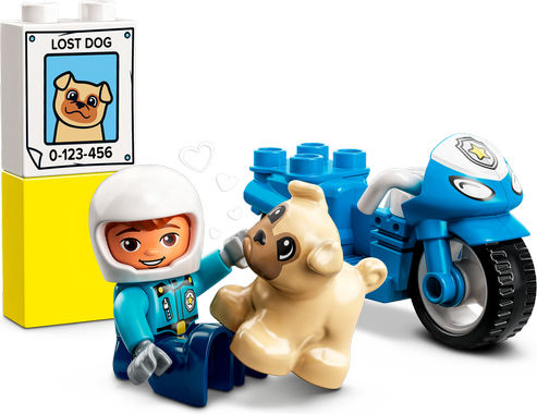 LEGO Duplo Police Motorcycle για 2+ Ετών
