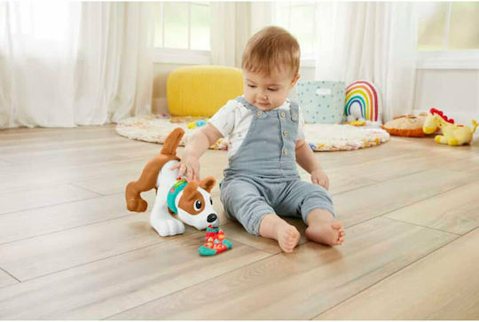 Fisher Price Ζωάκι Σκυλάκι Μπουσουλάκι με Φως και Ήχους για 6+ Μηνών
