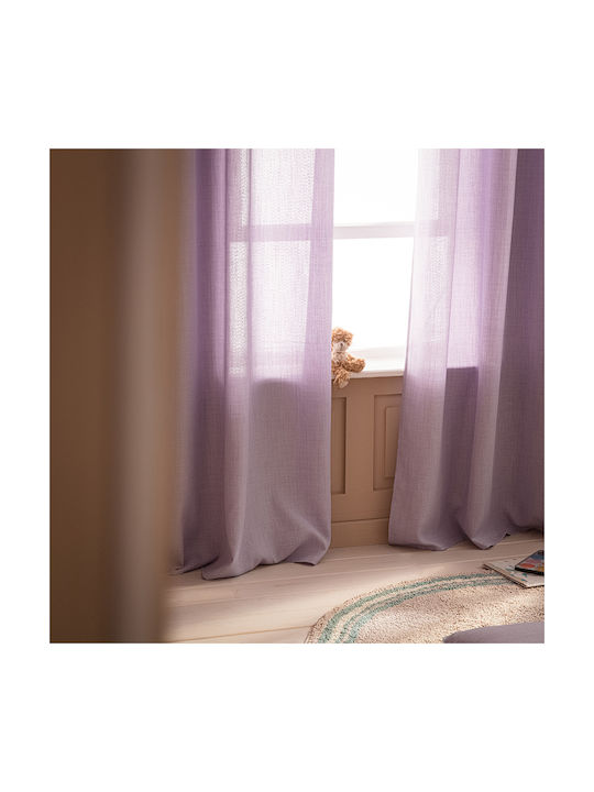 Gofis Home Детска завеса Chrome с куки Violet 20-04-930/20 140x280cm