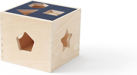 Kids Concept Shape Sorting Toy Matching Game With Shapes made of Wood for 24++ Months
