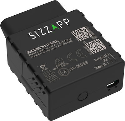 SizzApp Cars / Trucks / Motorcycles / Boats GPS Tracker GSM