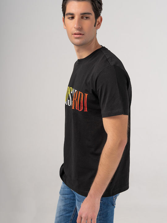 Rainbow T-shirt Μαύρο