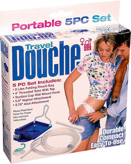 Seven Creations Travel douche Anal Shower Transparent 5pcs
