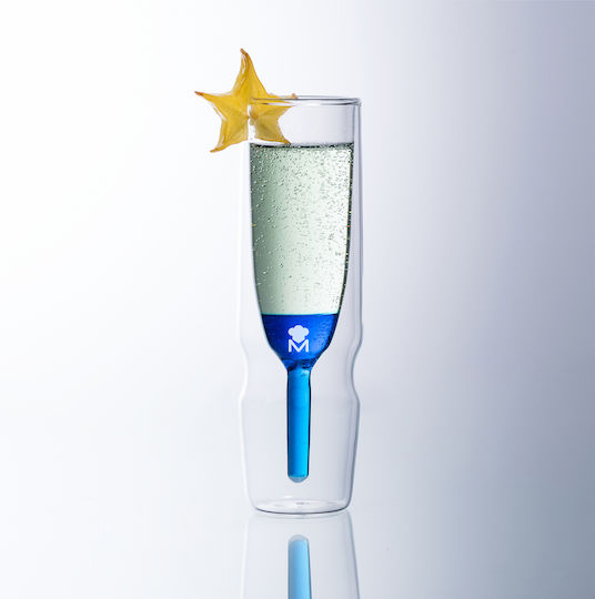 MasterPro Pro Mixology Комплект Стъклени Чаши за Вода и Коктейл 190 мл 2 Броя