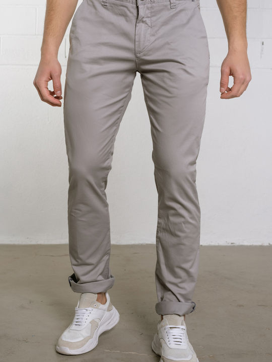 Nasir-S20 Herrenhose Chino in Normaler Passform Gray