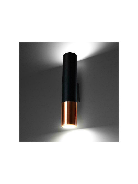 Sollux Loopez Einzel Spot mit Fassung GU10 in Kupfer Farbe