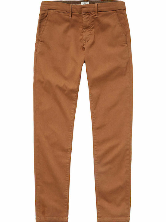 James Trousers Chino in Slim Fit Brown