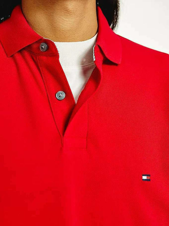 1985 Polo Short Sleeve Blouse Red