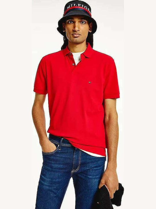 1985 Polo Short Sleeve Blouse Red