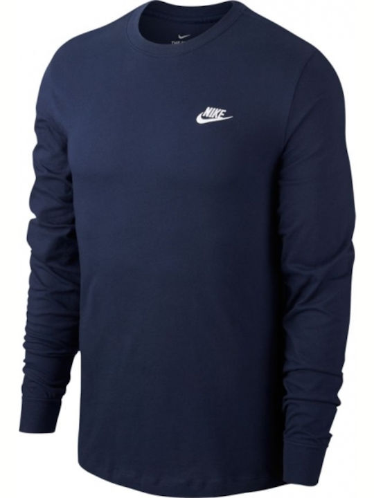 Nike Sportswear Club Men's Athletic Long Sleeve...