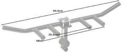 Viking LP-005 103971 Mină de teren Mâner pentru bară de tracțiuni