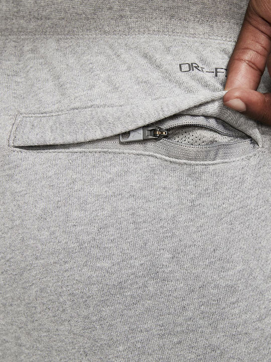 Ποδοσφαιρικό Παντελόνι Φόρμας Dri-Fit με Λάστιχο Γκρι