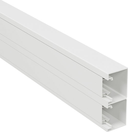 Legrand DLP Cable Channel made of Plastic 2 Sections 130x50mm White 2m