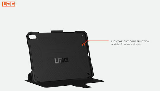 UAG Metropolis Flip Cover Ανθεκτική Μαύρη (Galaxy Tab S8)