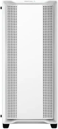 Deepcool CC560 Gaming Midi Tower Κουτί Υπολογιστή με Πλαϊνό Παράθυρο Λευκό