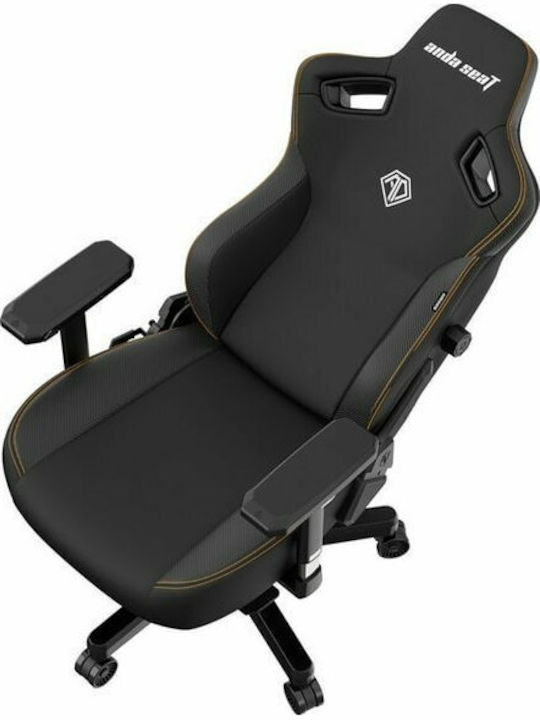 Anda Seat XL Artificial Leather Gaming Chair with Adjustable Arms Elegant Black