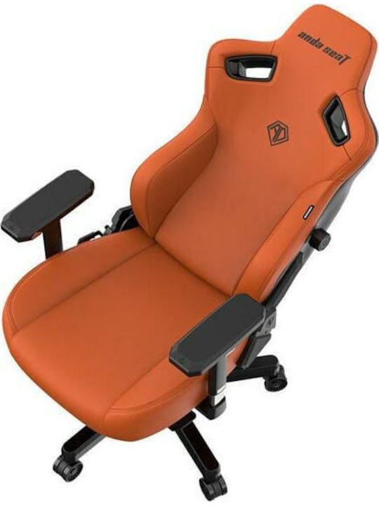 Anda Seat Kaiser 3 XL Καρέκλα Gaming Δερματίνης με Ρυθμιζόμενα Μπράτσα Blaze Orange