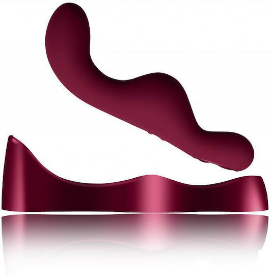 Rocks Off Ruby Glow Blush Vibrator G-Punkt mit Fernbedienung Prostata- und G-Punkt-Vibrator 17.5cm Rot