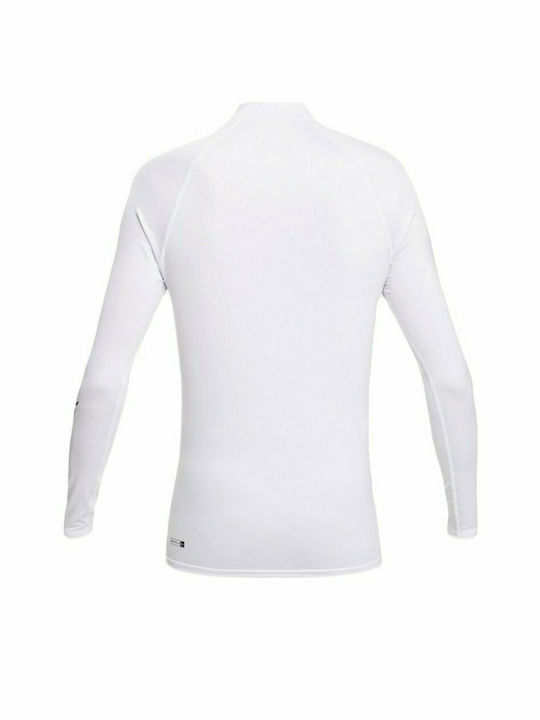 Quiksilver All Time Men's Long Sleeve Sun Protection Shirt White