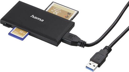 HAMA Card Reader USB 3.0 για SD/microSD/MemoryStick/CompactFlash