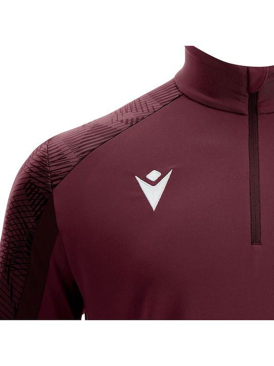Naryn Sportliches Langarmbluse Burgundisch