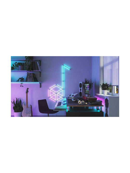 Nanoleaf Smart Neon Διακοσμητικό Φωτιστικό Lines Starter Kit LED RGB 15τμχ